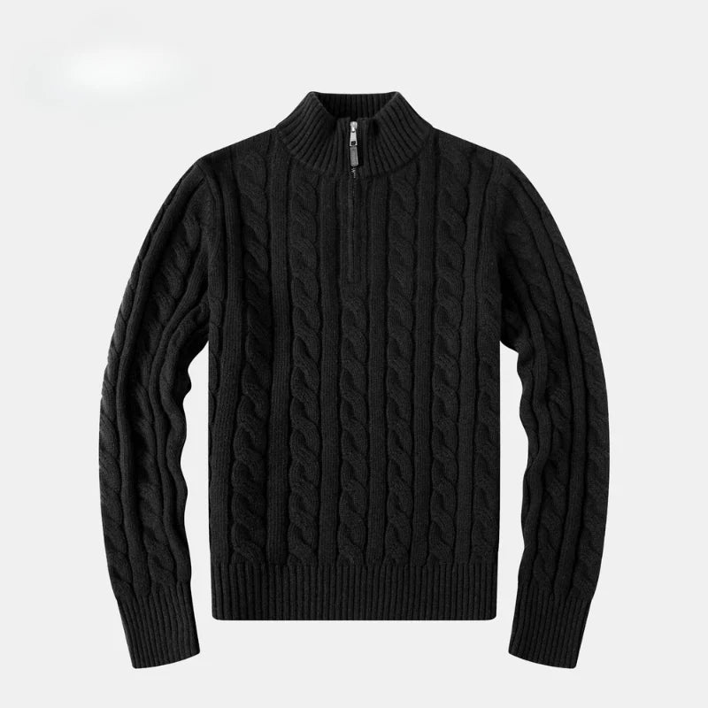 Men's Cashmere Cable Sweater (Clearance)